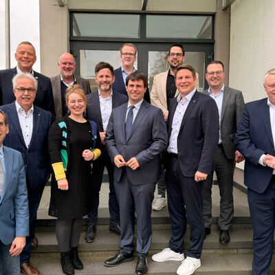 Austausch &uuml;ber die Zukunft der Kommunalfinanzen mit dem nordrhein-westf&auml;lischen Finanzminister Dr. Marcus Optendrenk